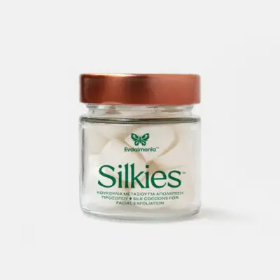 Silkies – Κουκούλια Μεταξιού για Απολέπιση Προσώπου (24 τμχ)